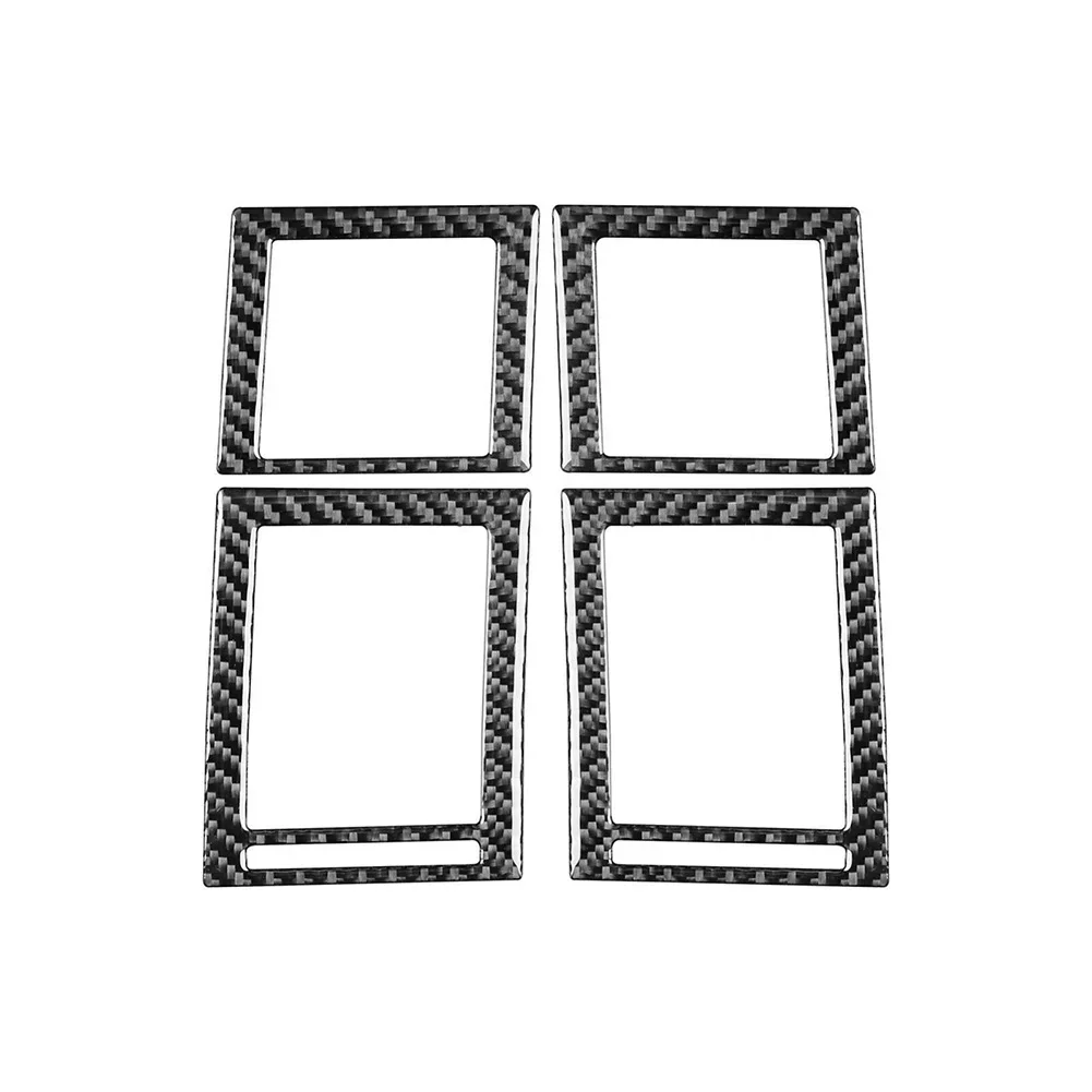 

ACAirVent Cover Trim Interior Side Accessories Black Carbon Fiber Easy Installation Performance/Custom Practical