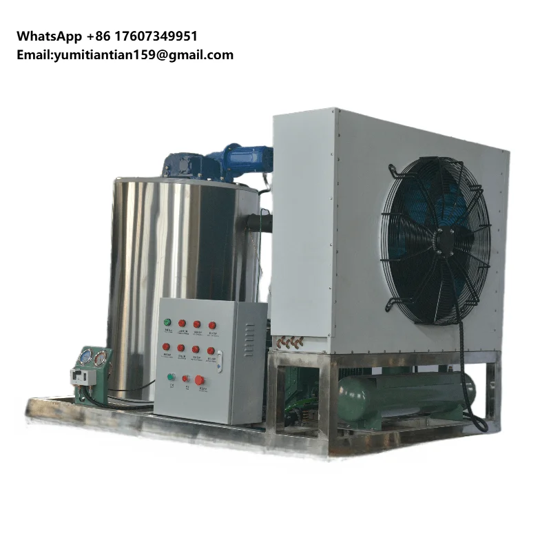 New Technology 3 Tons Flake Ice Making Machine Factory Supply Commercial Snow Flake Ice Maker With CE Certification for Fishery