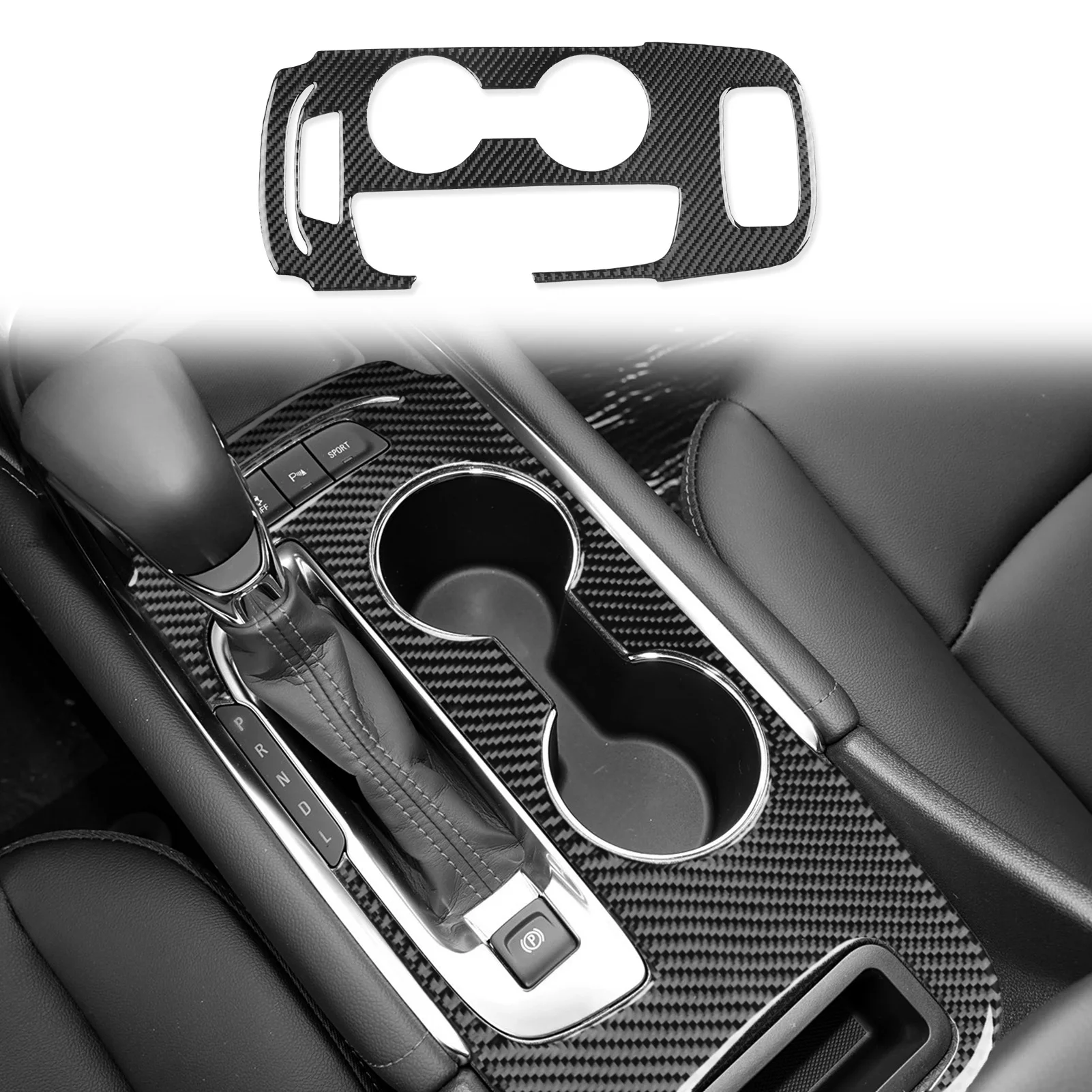 

left-hand drive Carbon fiber Car interior Auto parts Accessories For Chevrolet Malibu 16-24