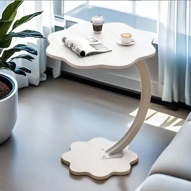 Simple Edge  Design Bedside Table Balcony Cloud Table Simple Small Dining Table Small Storage Rack