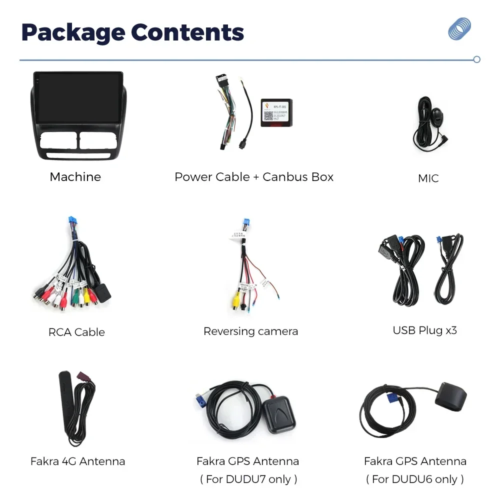 Mekede DUDU6 DUDU7 12 + 512GB الوسائط المتعددة للسيارة لـ 10 بوصة فيات دوبلو 2015 نسخة مخصصة ستيريو السيارة أندرويد #6