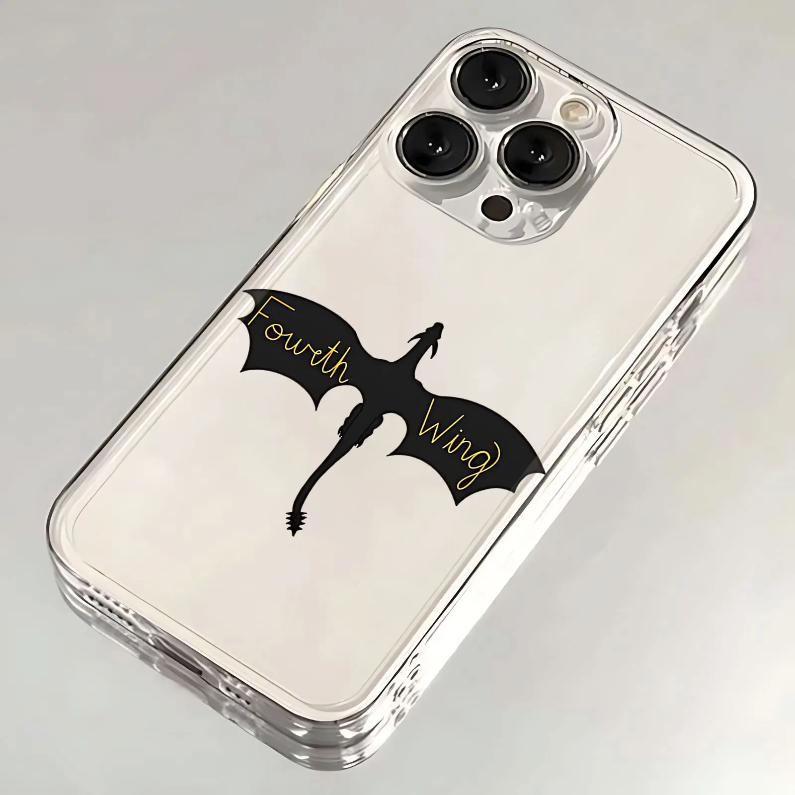 Dragon F-Fourth W-Wing Clear Case For Samsung A73 A72 A71 A55 A52 A51 A50 A35 A33 A32 A31 A30 A24 A23 A22 A13 A12 A05 5G Cover