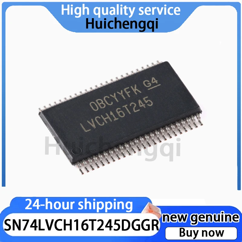 1PCS Original Genuine SN74LVCH16T245DGGR TSSOP-48 16 Bit Dual Power Bus Transceiver Chip