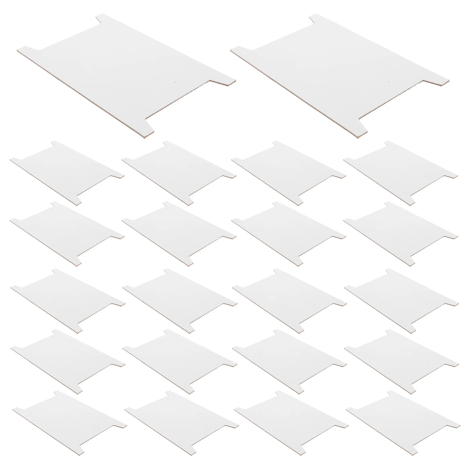 

100Pcs Thread Organizer Cards Paper Winding Board Ribbon Organizer Embroidery Floss Bobbins Yarn Holder Sewing Supplies