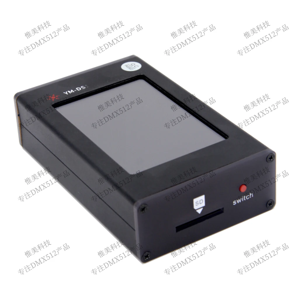 DMX512 Handheld Controller Code Writer Touch Screen with Battery Rechargeable, Convenient to Carry, Support for SD Card