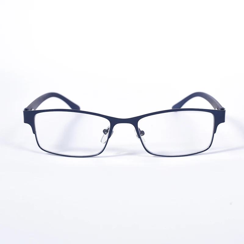 0 neue Edelstahl Männer Business Lesebrille Für Reader Herren Anti Blau Licht Presbyopie Brille + 125 + 175 + 225 + 275 + 350 + 4 – Detail 5