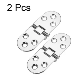 2pcs 78*30mm Hinges Folding Table Zinc Alloy Hinges For Flip Top Table Cabinet Door Furniture For Doors And Folding Table