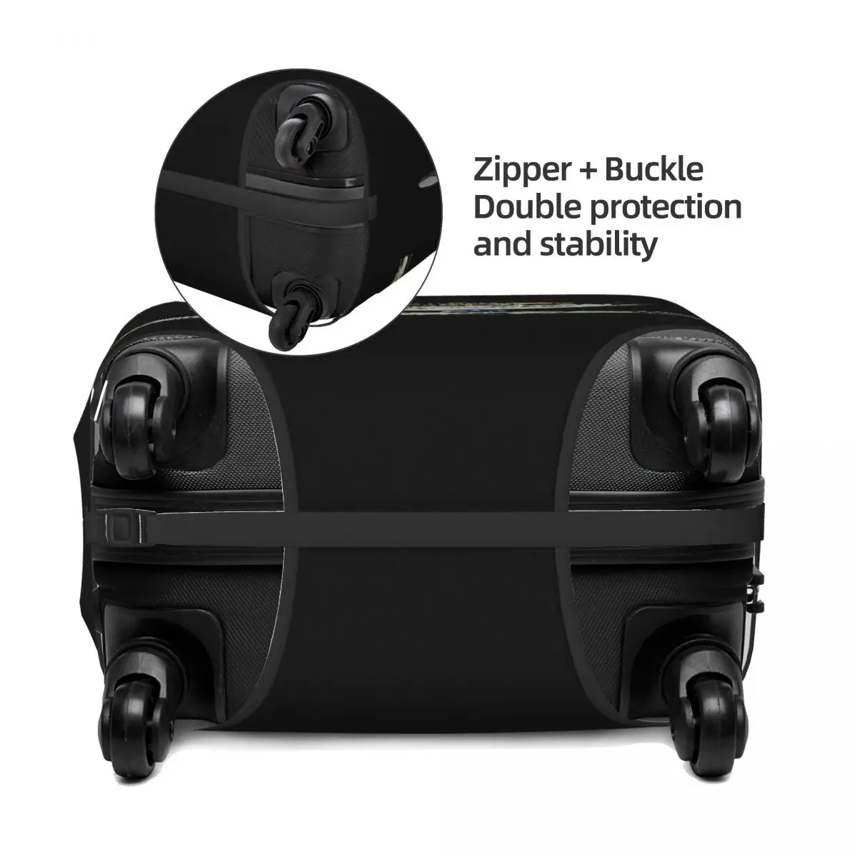 Cyberpunk Edgerunners David Martinez Suitcase Cover Protection Elastic Travel Luggage Protector Covers for 18-32 Inch
