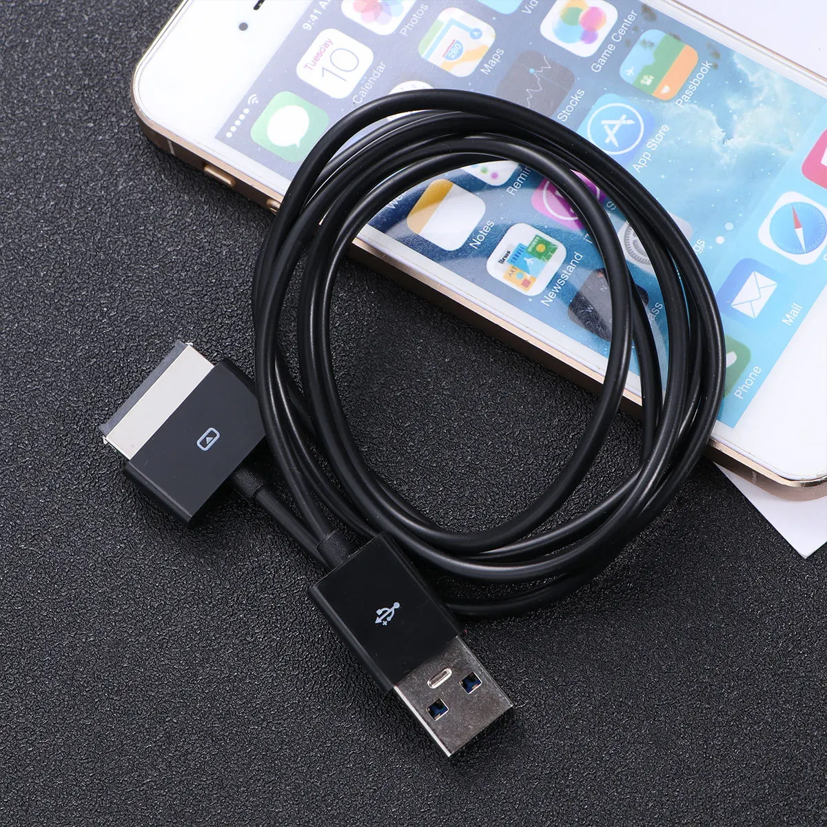 

40-Pin Short Usb3.0 Cable Copper Core High Data Transmission 3a Fast Charging Heat-Resistant Stainless Steel Connectors