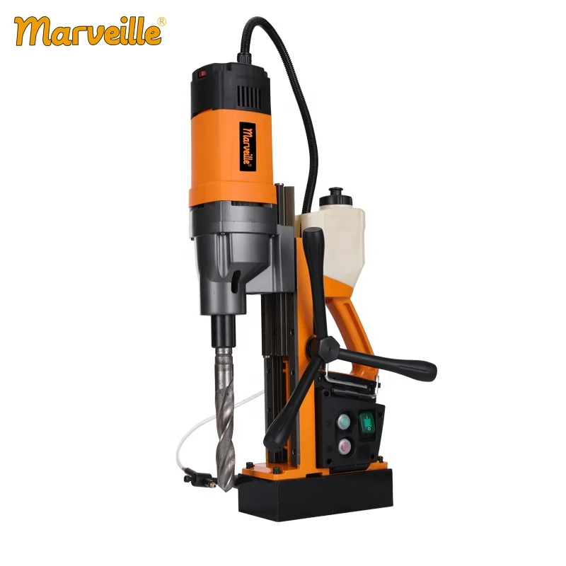 Marveille MW-N50C 50mm good quality mag drilling tool small magnetic drill for construction site metal drilling