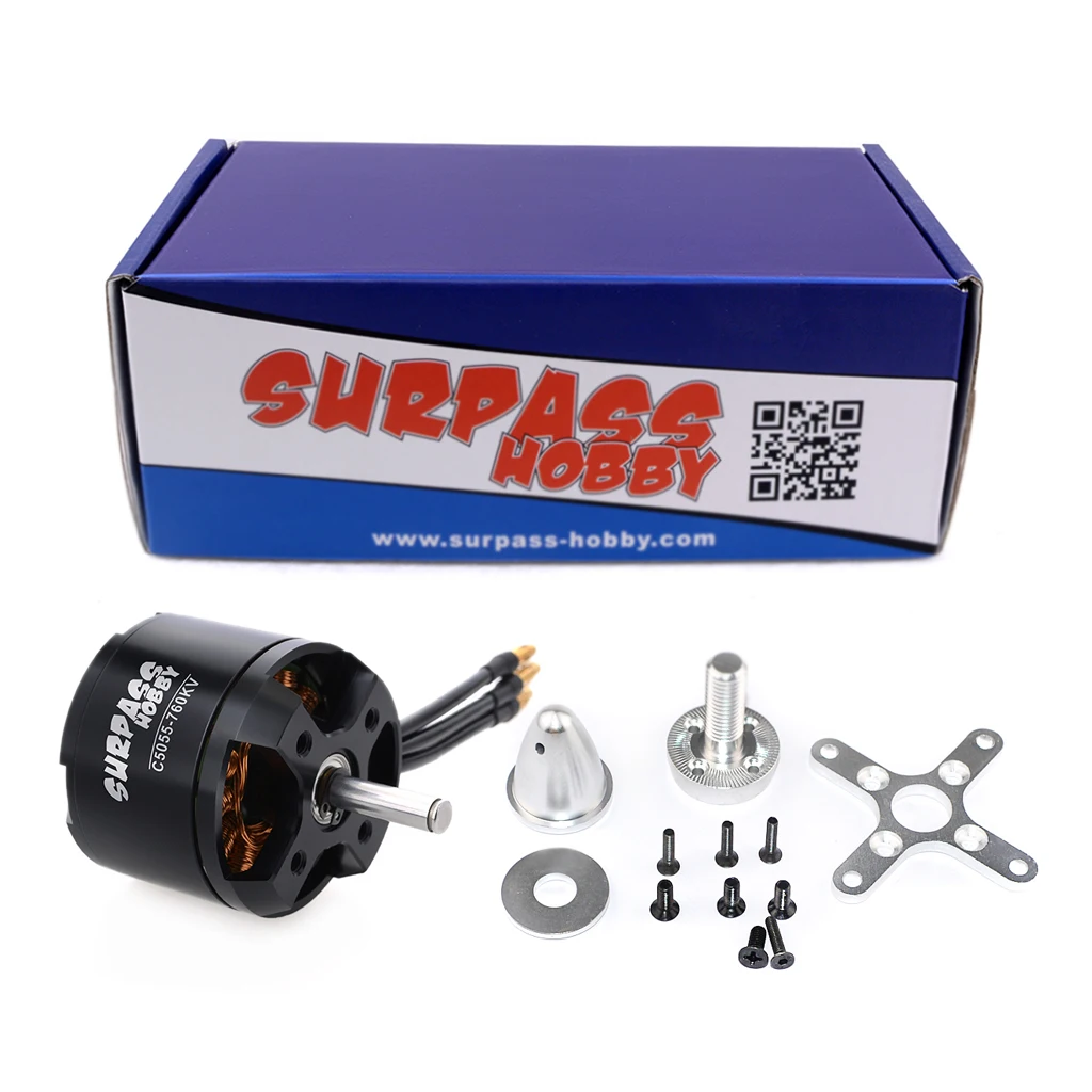 Surpass Hobby 2822 2830 3530 3542 3548 5055 5065 6345 Brushless Motor for RC Model Fixed-wing FPV Drone Quadcopter Multicopter