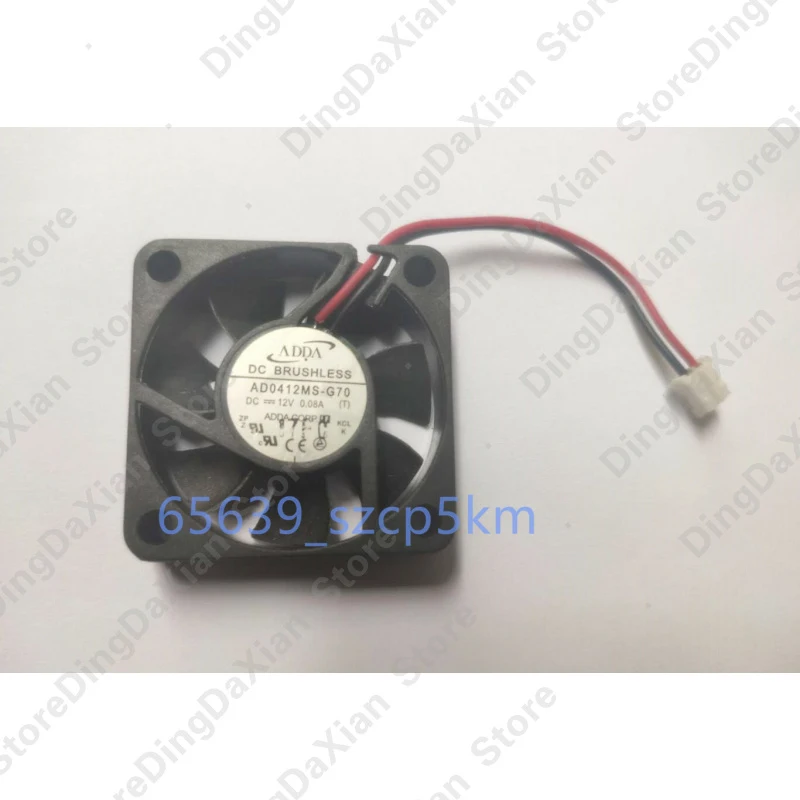 

d 1PCS For ADDA AD0412MS-G70 | DC12V 0.08A 2-Pin Case Fan 40×40×10mm 4CM