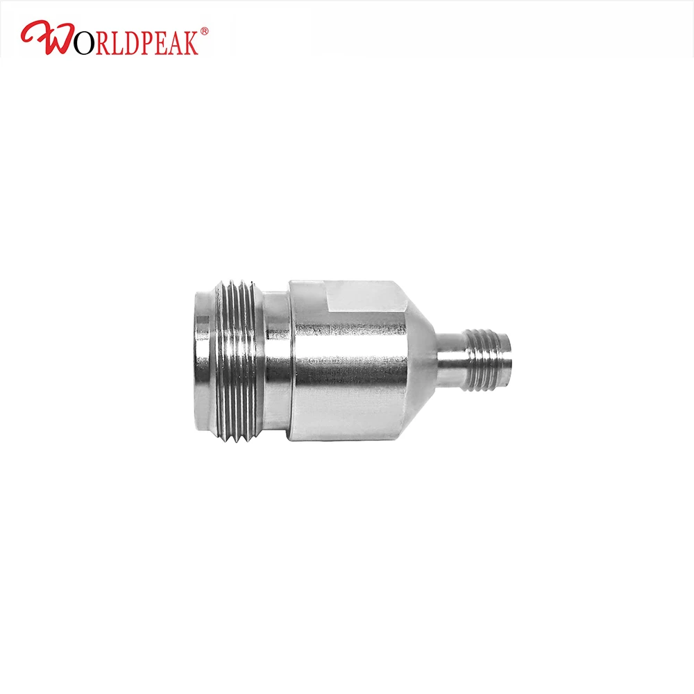 Free Shipping SMA Male to N Female Adapter DC to 18GHz Stainless Steel Precision Coaxial Converter