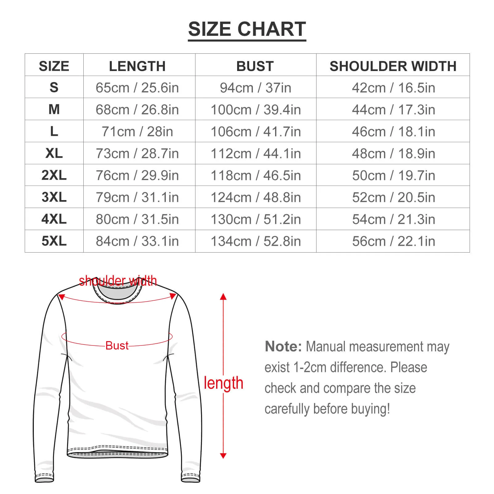 Autumn Fashion Loose Casual Permeable Men\'s/Women\'s Dopamine Irregular Abstract Cartoon Print Long Sleeve Crewneck T-Shirt