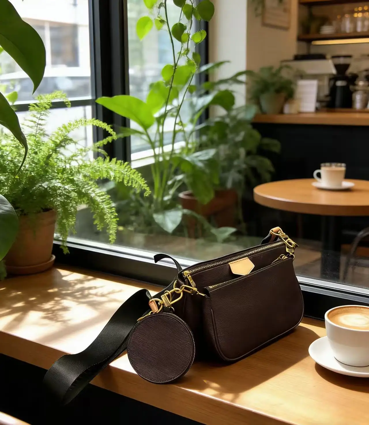 

New Vintage Retro Shoulder Bag for Women Multifunction Underarm Crossbody Ladies Luxury Casual Handbag Purse with Original Logo