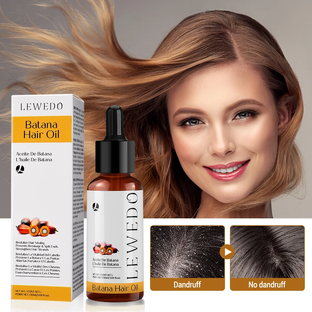 

50ml Batana Oil Anti-Hair Loss Essence Natural Plant Extract Repair Damaged Hair Growth Oil Scalp Treatment For Men Women