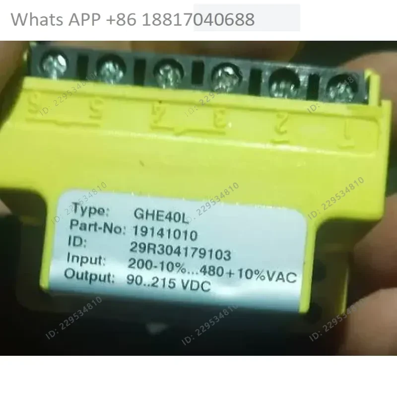 1PC for   GHE40L 19141010 Rectifier Module Original Imported