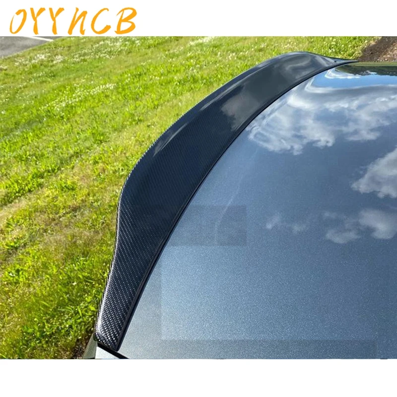 

BLS style Carbon Fiber Rear Tunk Spoiler For AUDI A5 4 DOORS 2017 2018 2019 2020 2021 Wing Lip Spoilers Car Accessories