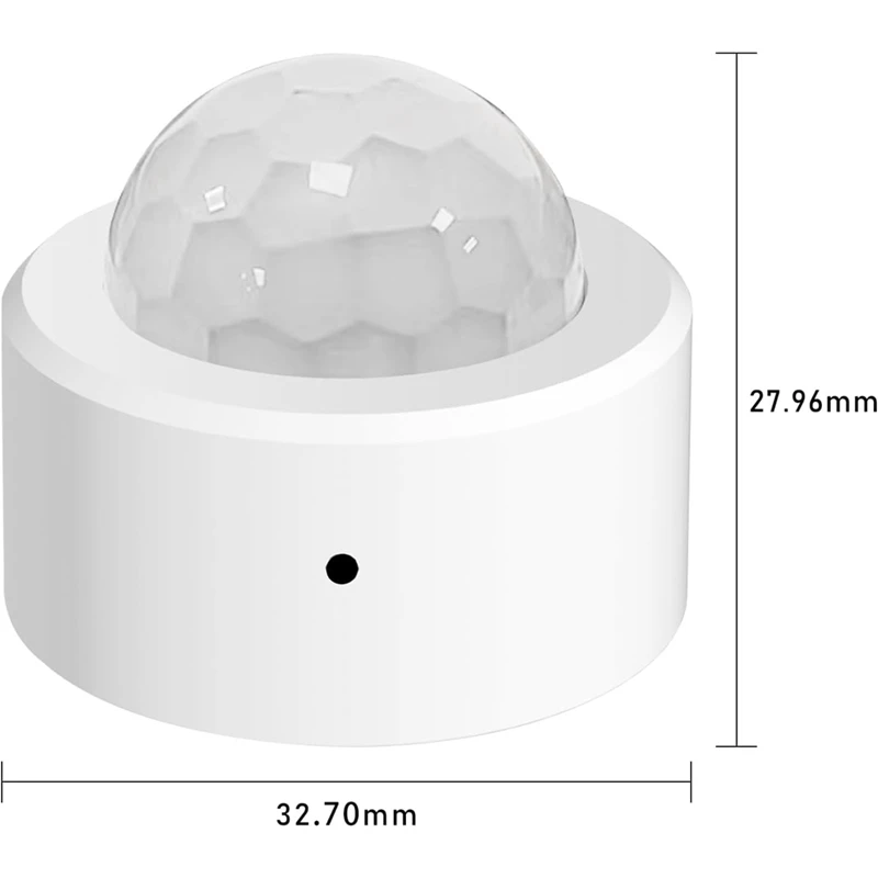 1 Set Motion Sensor Wireless Motion Detector For Smart Home Automation With Build-In Zigbee Hub, Hub Required, Works For Alexa