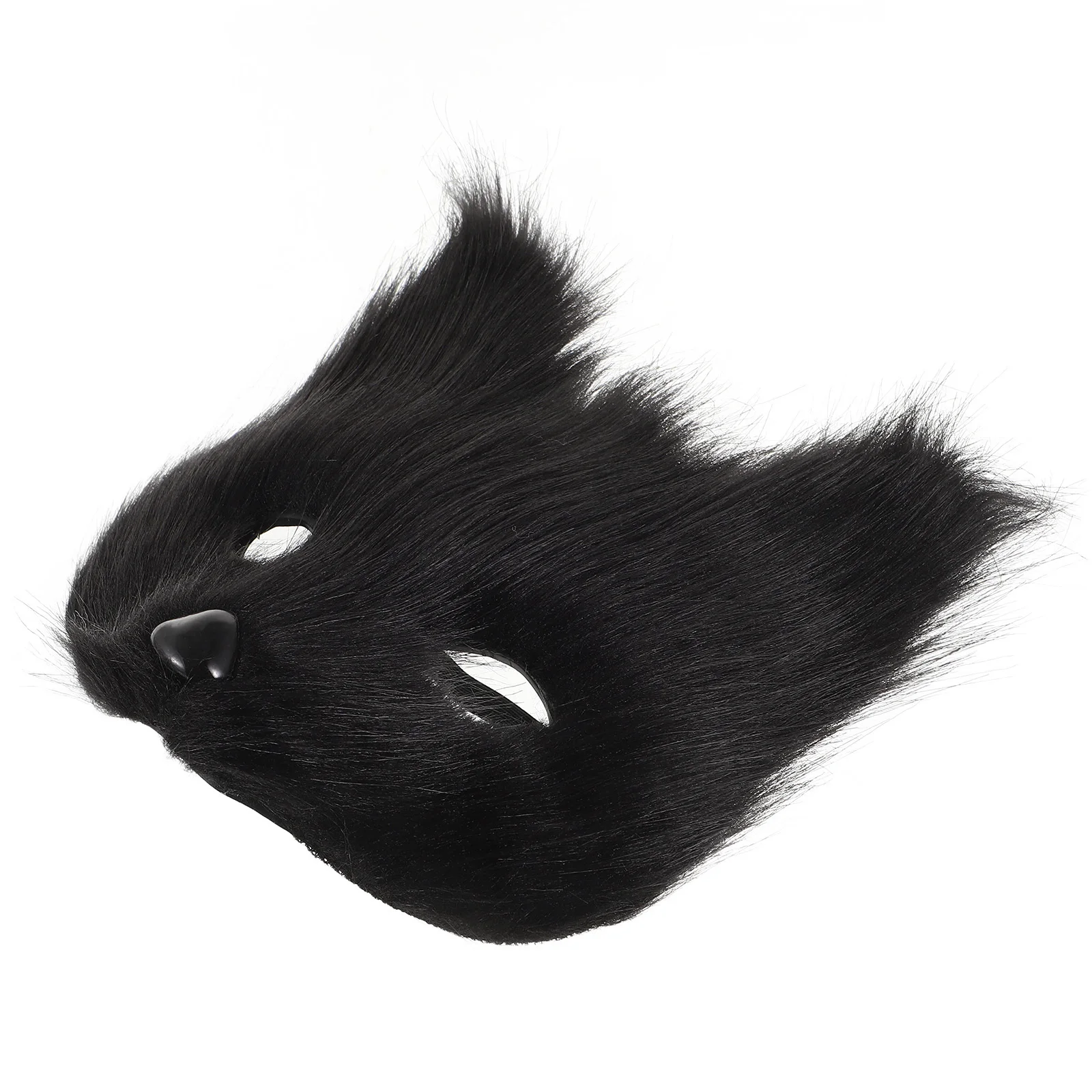 

Fox Half Face Mask Animal Mask Fox Shaped Unique Cosplay Halloween Masquerade Party Accessories Animal Masks for Adults