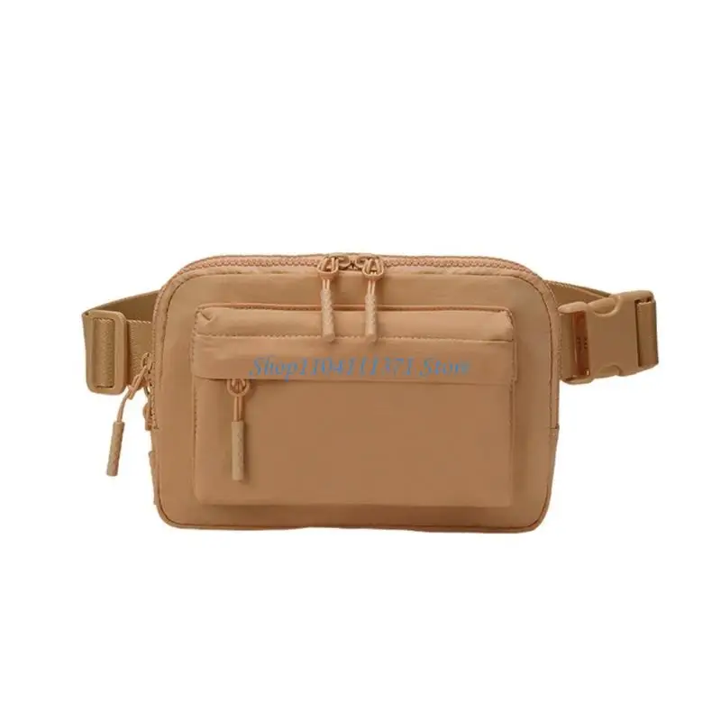

P9FC Multifunctional Waist Bag Crossbody Bag Color Chest Bag with Adjustable Strap Water Resistant Belt Bag for Unisex