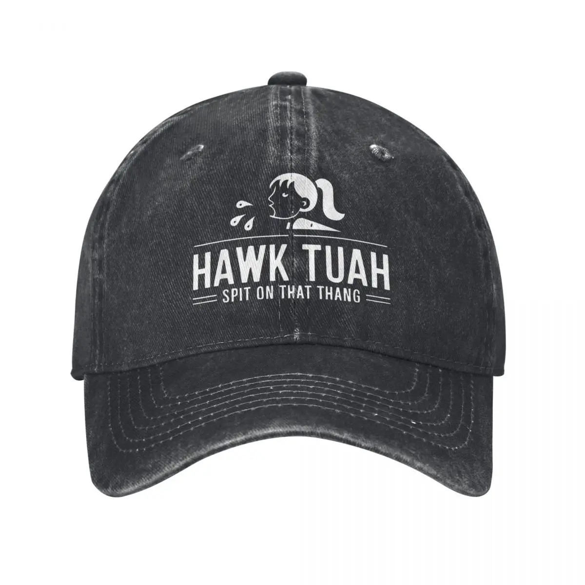 

Hawk Tush Spit On That Thing Baseball Cap Distressed Denim Washed Candidate Snapback Cap Unisex Outdoor Running Adjustable Hats