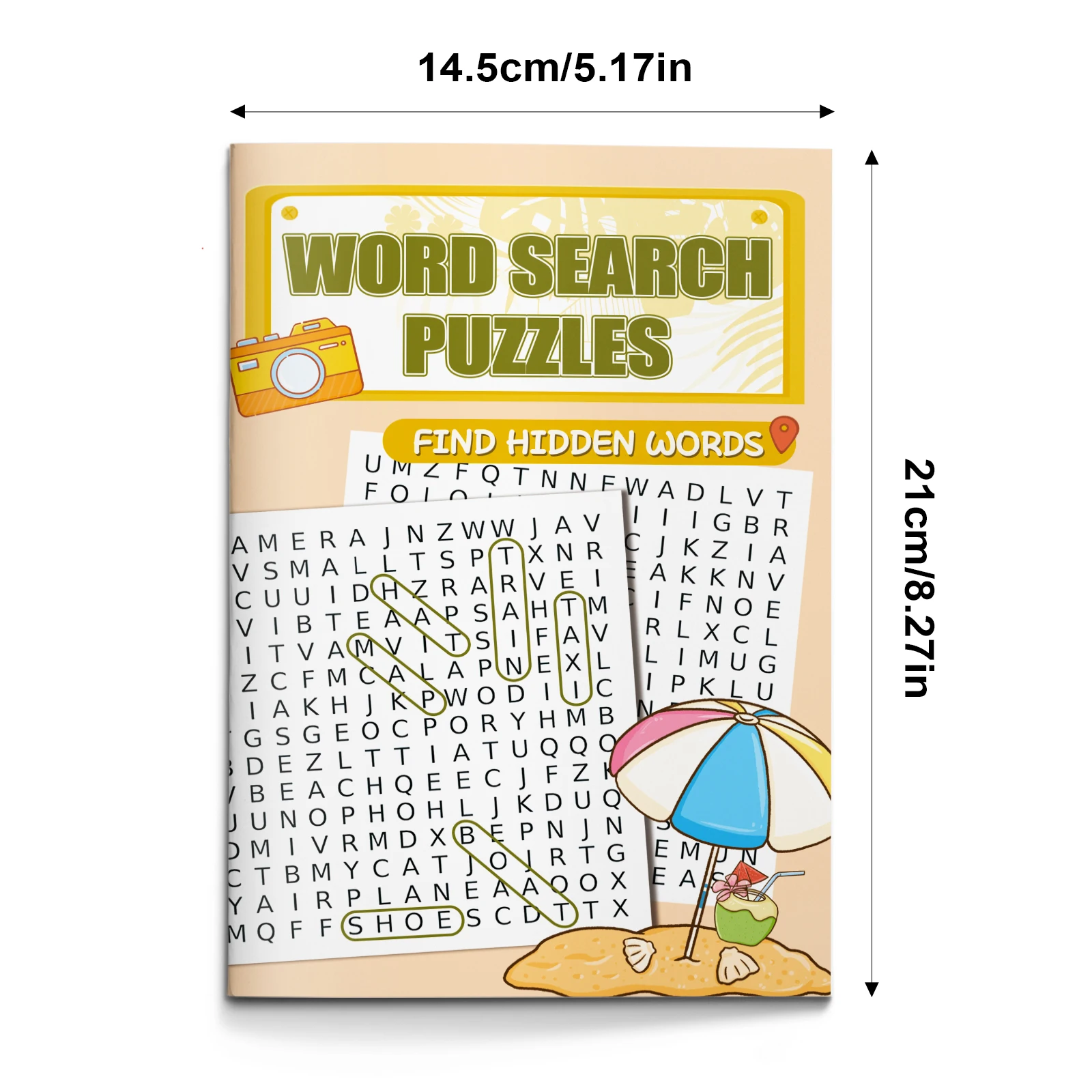Word Search for Kids – Fun Puzzle Book to Boost Vocabulary and Focus Skills