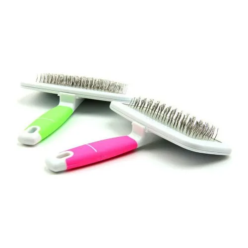 فرشاة مسح الحيوانات الأليفة فرشاة سلك