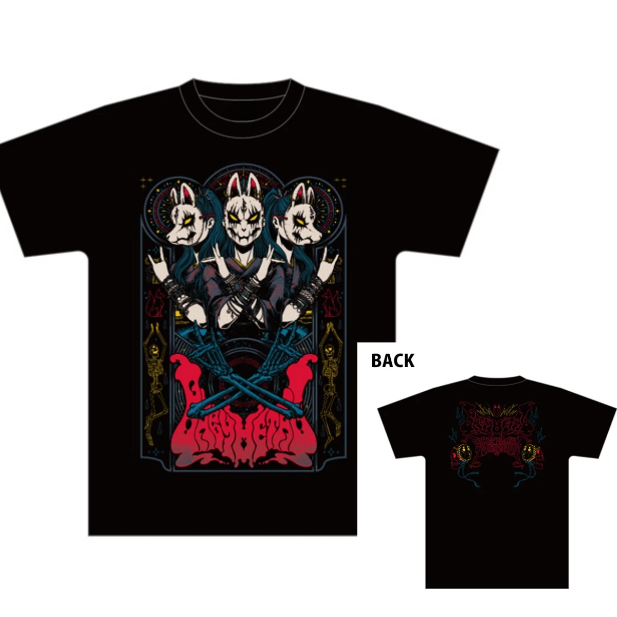 ELECTRIC CALLBOY BABYMETAL Band T-Shirt Cotton Graphic Tee Men Women Summer Streetwear