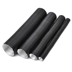 Tuyau de conduit extensible pour Webasto Eberspacher, 25mm, 42mm, 60mm, 75mm, diamètre 100-500cm, longueur, air, diesel, chauffage de stationnement