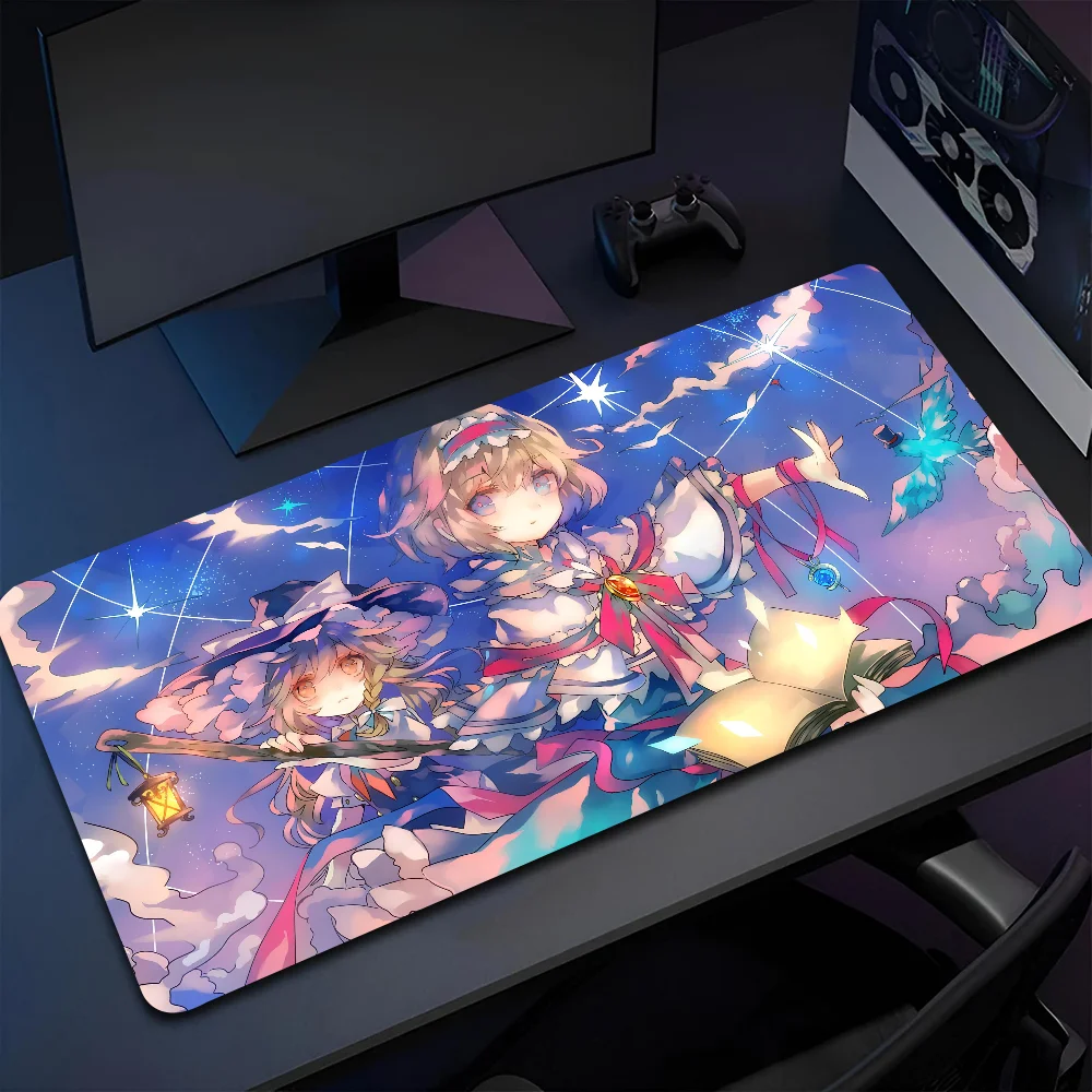 

Touhou Project Alice Margatroid Non-slip Mouse Pad Suitable For Office Computers Laptops E-sports Game Desk Mats XXL Keyboard