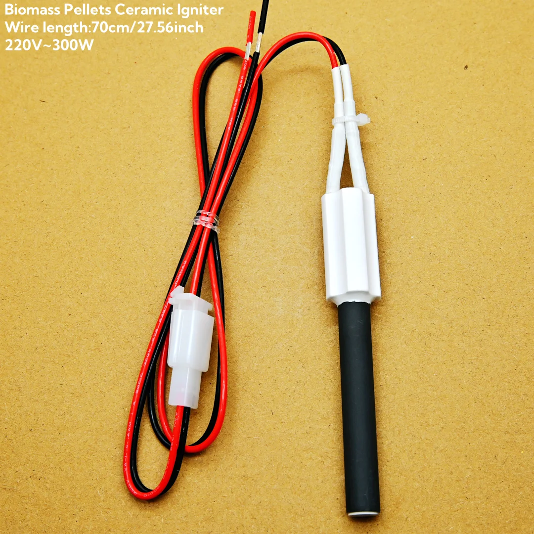 

Ceramic Igniter 220V300W ignites particles within 30 seconds heats barbecue stove, resistant to dry burning long service life
