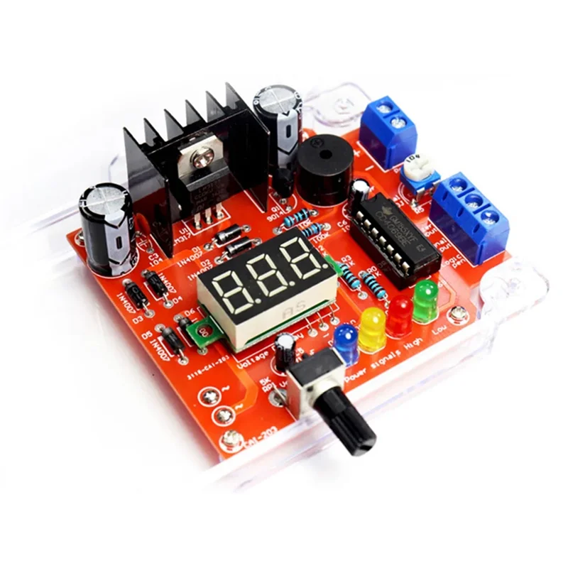 

Durable-LM317 Регулируемый регулятор напряжения DIY Kit 220 В до 1,25 В-12,5 В понижающий модуль питания Электронные комплекты Вилка европейского стандарта Dur