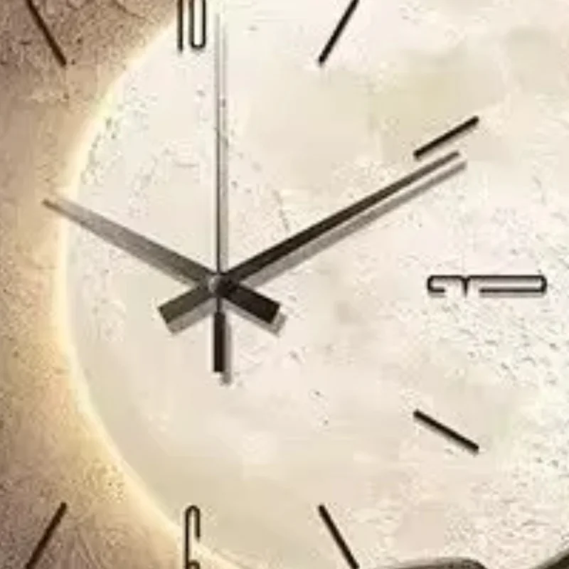 Modern Clock with Light Design Clock Minimalism Wall Clocks Stylish Large Living RoomMechanism Silent