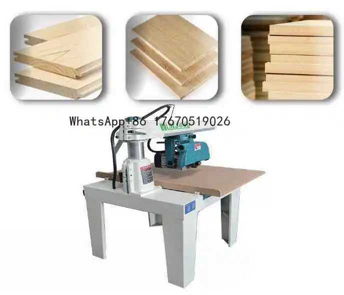 2026-Versatile Universal Rocker Arm Saw Short Material Pull Circular Saw Wood Radial Arm Cross-Cutting Machine Wood Saw Machines
