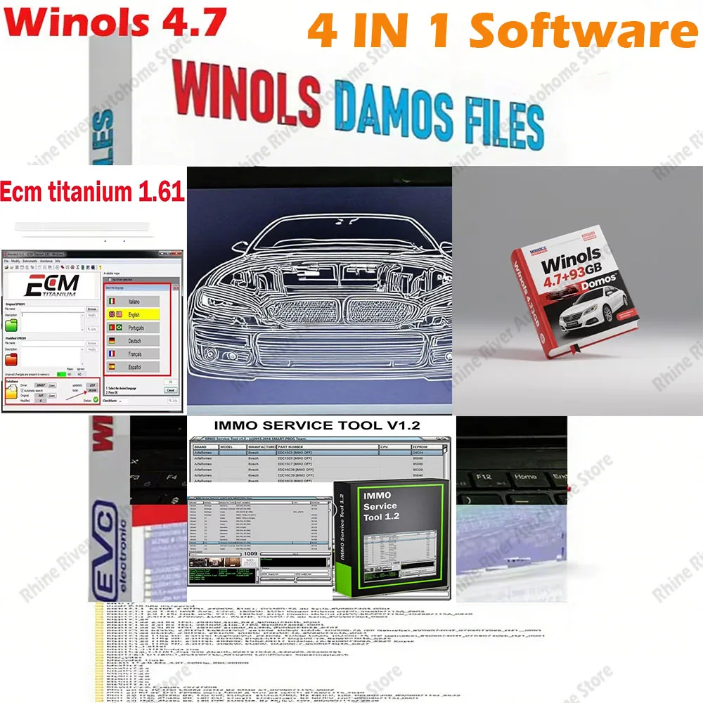 

Инструмент Winols 4.7 с полной активацией IMMO, совместимый с Windows 7/10, многоязычный Damos ECM Titanium 1.61 — Сервисный инструмент IMMO V1.2