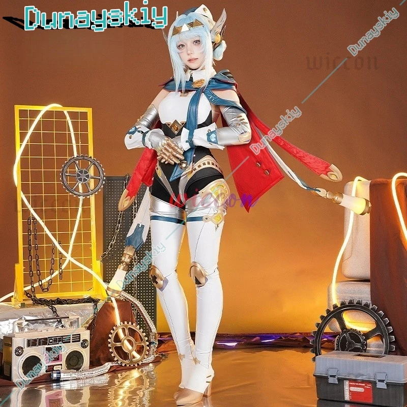 インエファ-コンプリート・オートメーション・ガール-コスプレキット-ファッションウィッグとフットウェア-アニメコンベンション-プライベートポートレート撮影-コスプレイベント用