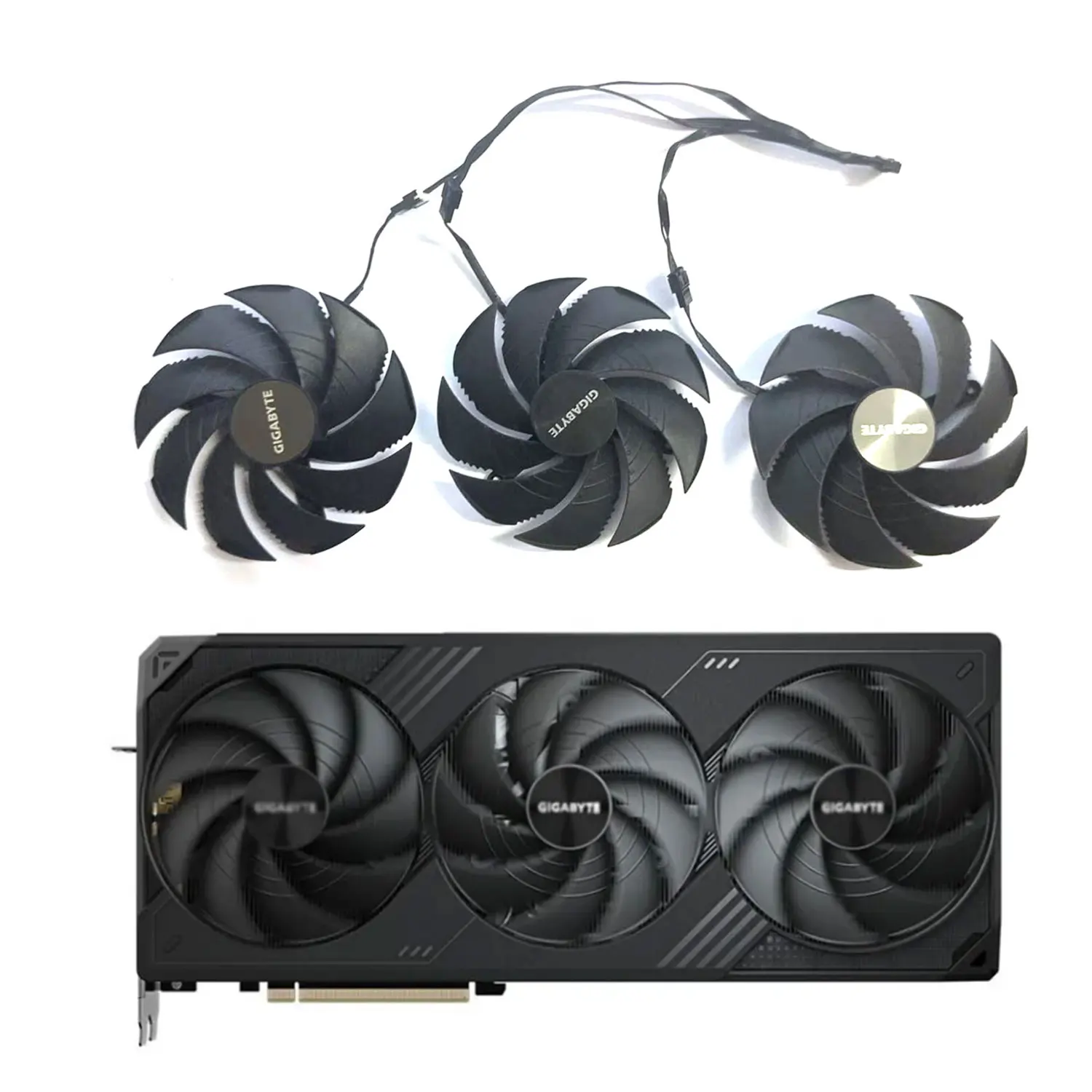 Graphics card cooling fan GAH3SU PLD10020S12H DC 12V 0.65A suitable for GIGABYTE RTX5090 WINDFORCE 32G graphics card cooling
