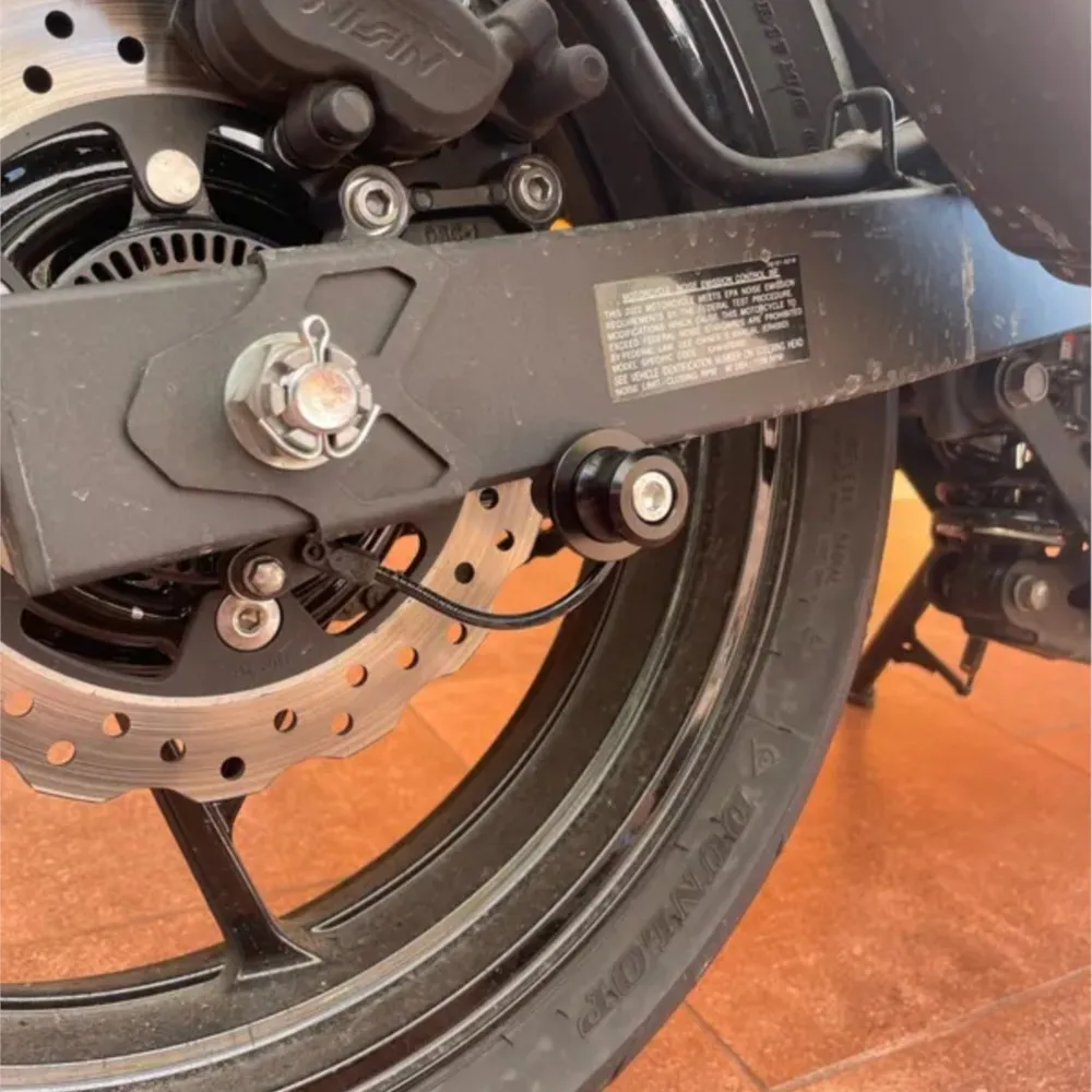 

FOR VOGE DS625X DS525 SR250GT 500R 500DS 300RR 300AC 650DS 250RR 500AC 525AC 525DS Swingarm Spools Slider Swing Screw Stand Arm
