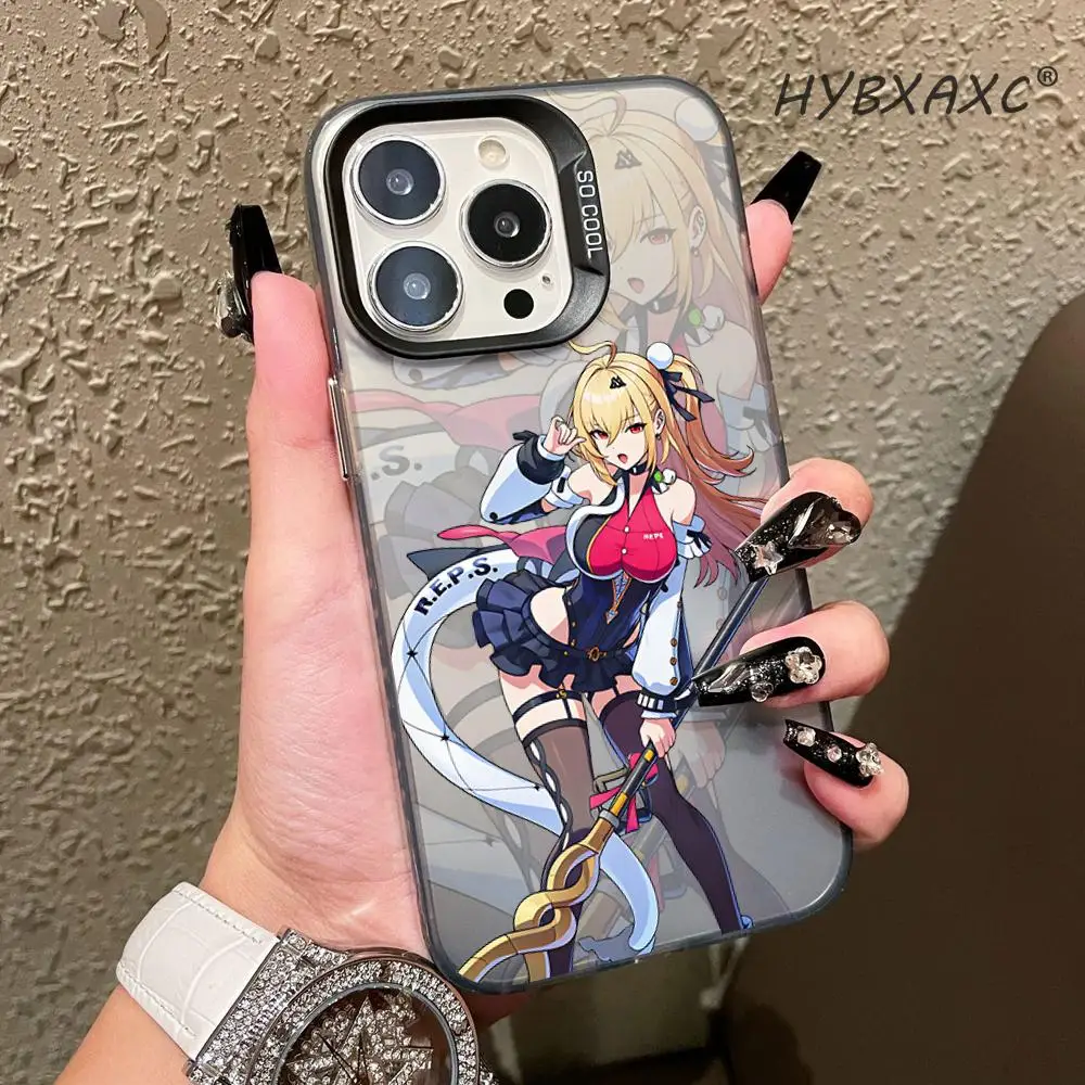 

Zenless Zone Zero Ellen Joe Phone Case for iPhone 17 16 15 14 13 12 11 Pro Max Plus Mini MagSafe Glass Colour Cover Pretty Cover