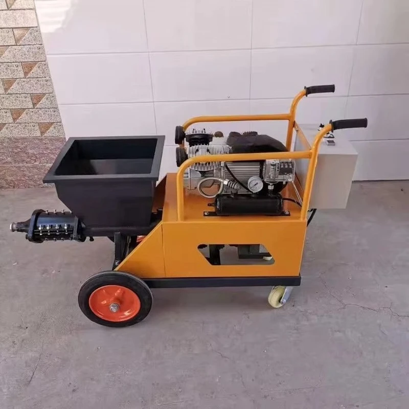 

Automatic Mortar Spraying Machine for Construction Wall Plaster