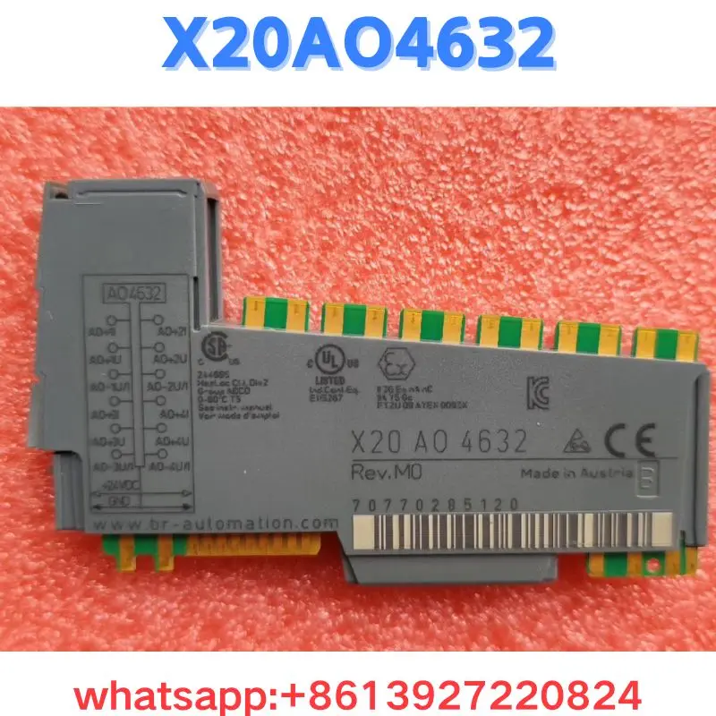 Б/у модуль X20AO4632 тест ОК, быстрая доставка
