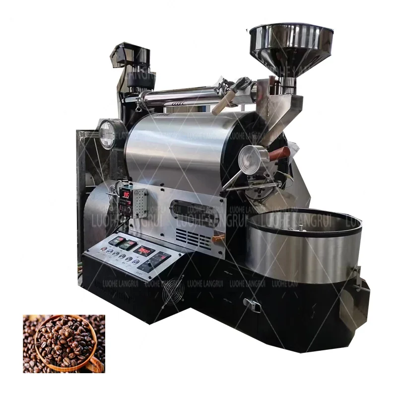 Portable Hand Bean Ceramic  Burner Home Bk 2kg Coffee Tool Roaster