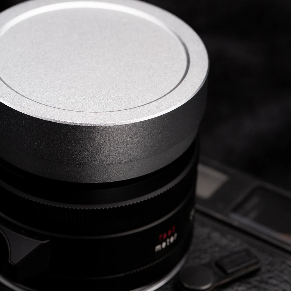 Metal Lens Hood for Voigtlander NOKTON Vintage Line 35mm F1.5 TYPE I II Lens Hood Lens Shade LH-12 Replaces Camera Accessories