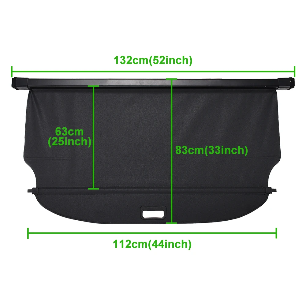 Trunk Shade Rear Parcel Shelf Cargo Cover For KIA Sportage NQ5 2022 2023 Car Boot Luggage Security Shield Shade Curtain