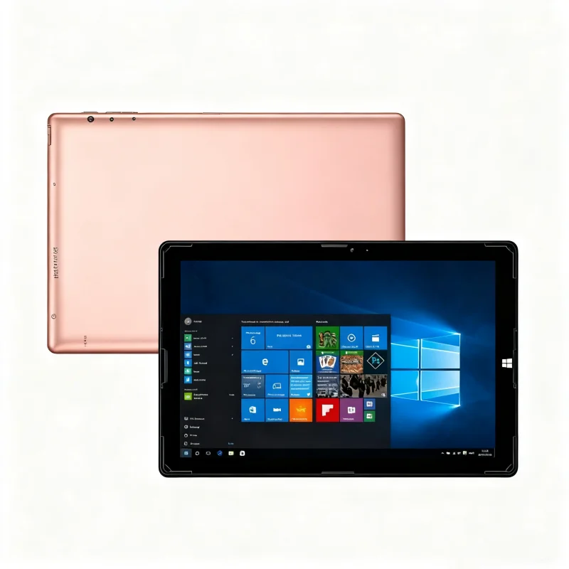 كمبيوتر لوحي صغير 2 في 1 مقاس 10.1 بوصة X3 ويندوز 10 رام 4 جيجابايت/2 جيجابايت رام 32 جيجابايت 1280*800 IPS HDMI كاميرا مزدوجة لوحة مفاتيح لرسو السفن هدية