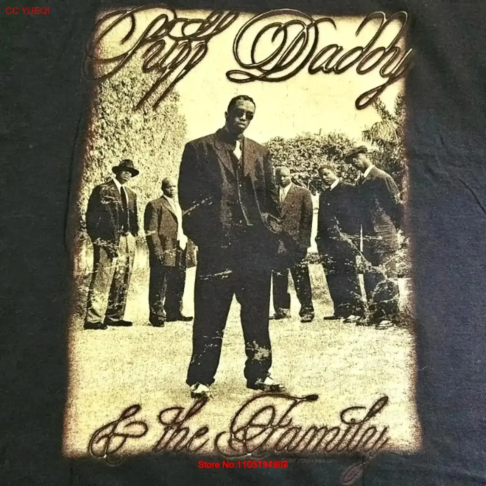 Vintage 90s Puff Daddy Diddy No Way Out Concert Tour T Shirt Size XL Washed Soft fashion Casual Top For Everyday Wear vintage