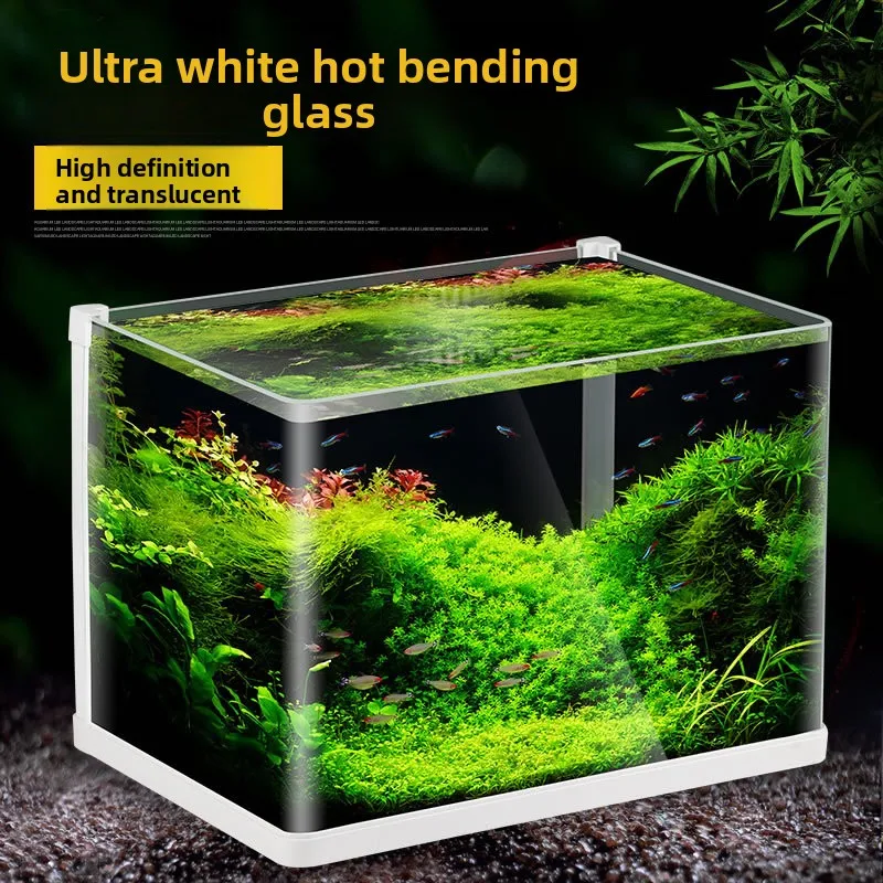 

SGF ultra-white glass fish tank open tropical fish tank transparent
