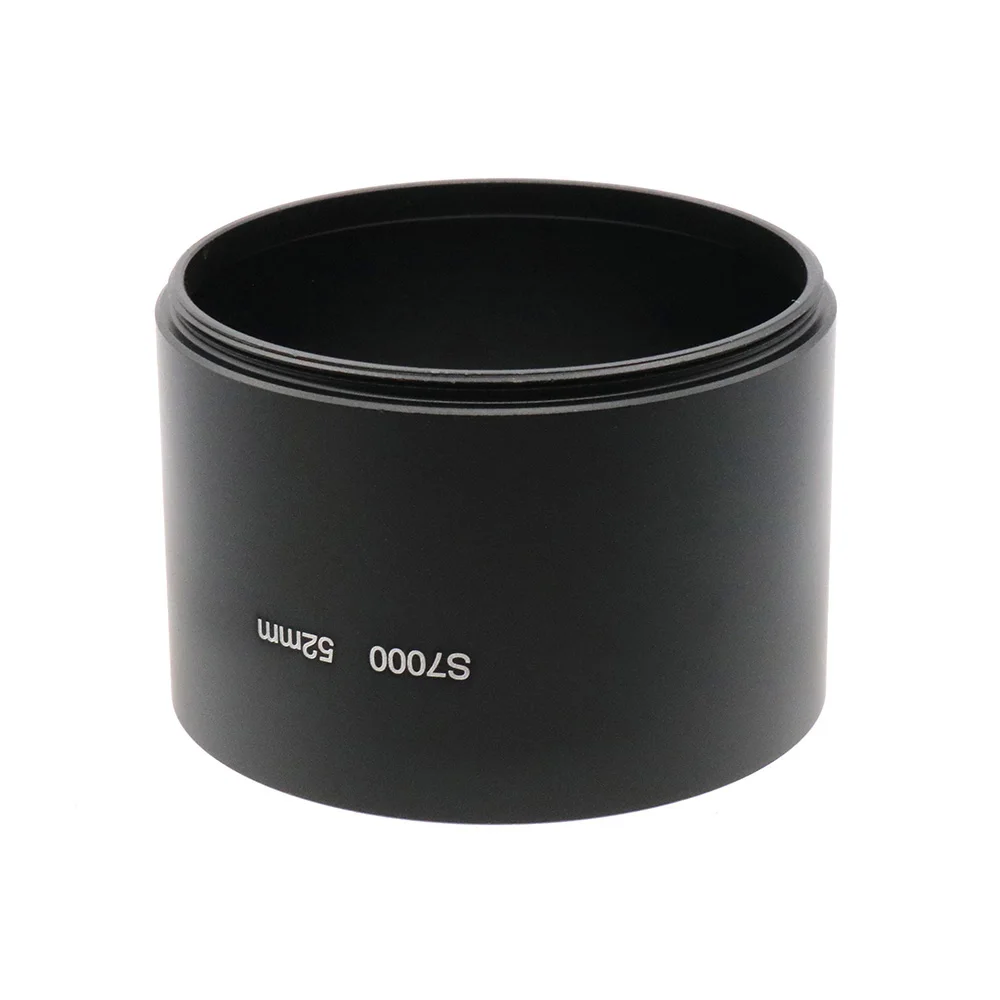 For Fujifilm FinePix S7000 Filter Adapter Tube Ring 52mm filter thread Black Metal 55mm*40mm