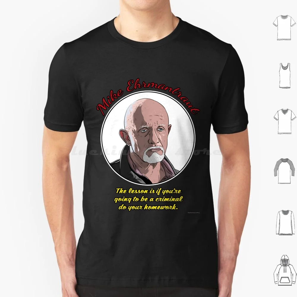 Mike Ehrmantraut-Better Call Saul T Shirt 6xl Cotton Cool Tee Mike Ehrmantraut Better Call Saul Jonathan Banks Saul Goodman